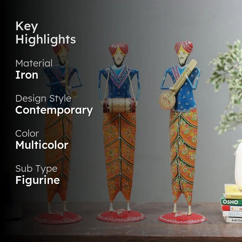 Rajasthani Musical Showpiece - Set Of Three media 2