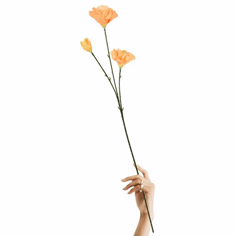 Forever Flora (Orange) Timeless Artificial Bouquet - Set Of Two media 4