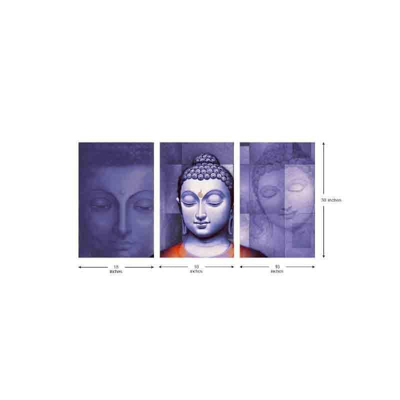 Peacemaker Poly Canvas Wall Art - Set of Three media 7