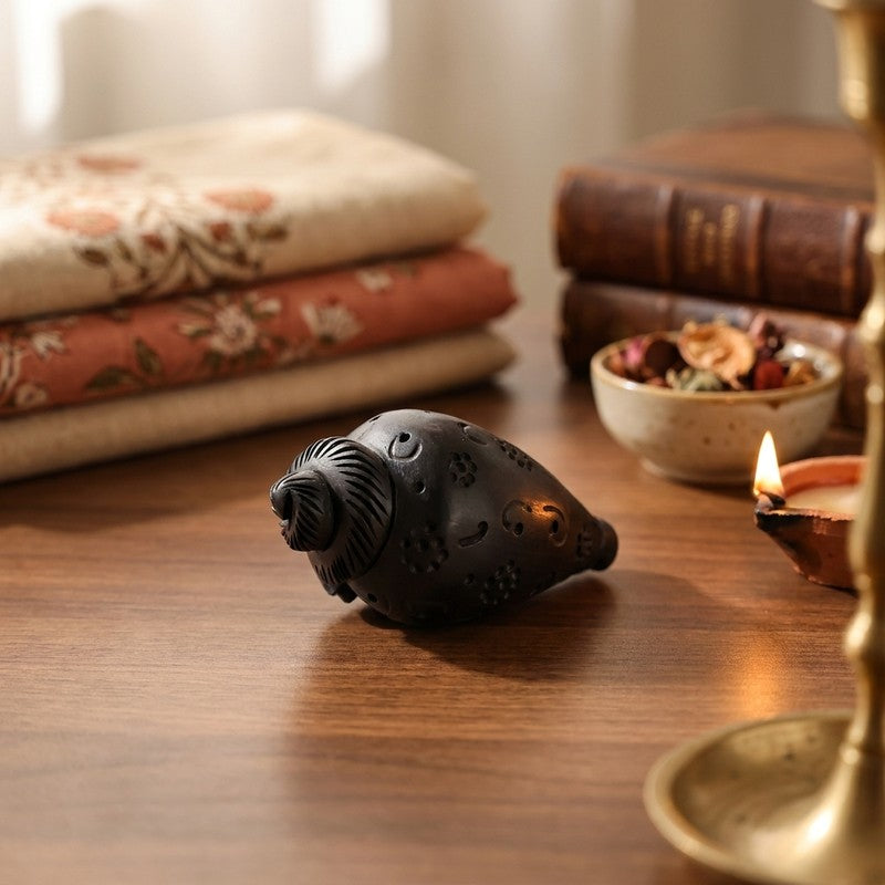 Shankhnaad Ebony Wood Idol