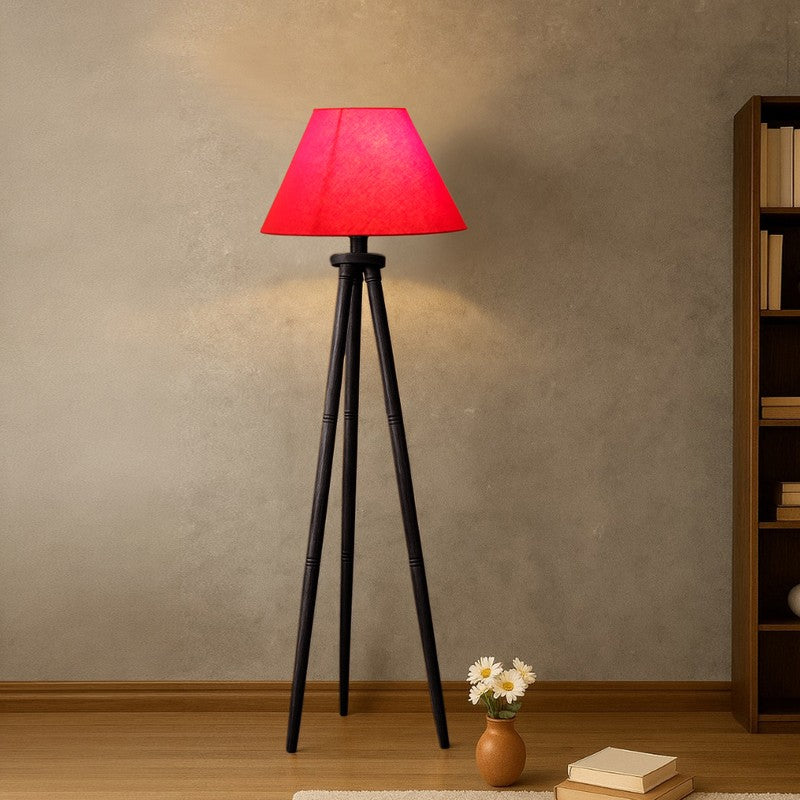 TriElite Conical Floor Lamp (Red)
