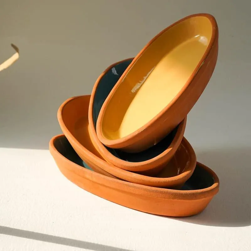 Terracotta Tale Terracotta Platter - Set Of Four media 3