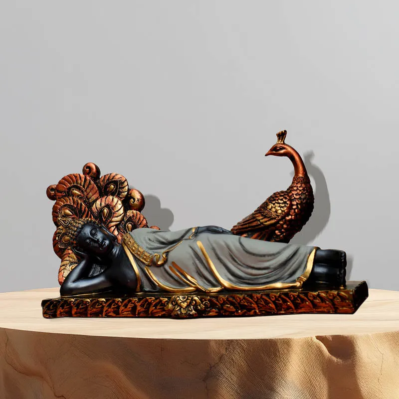 Nirvana Buddha Showpiece media 3