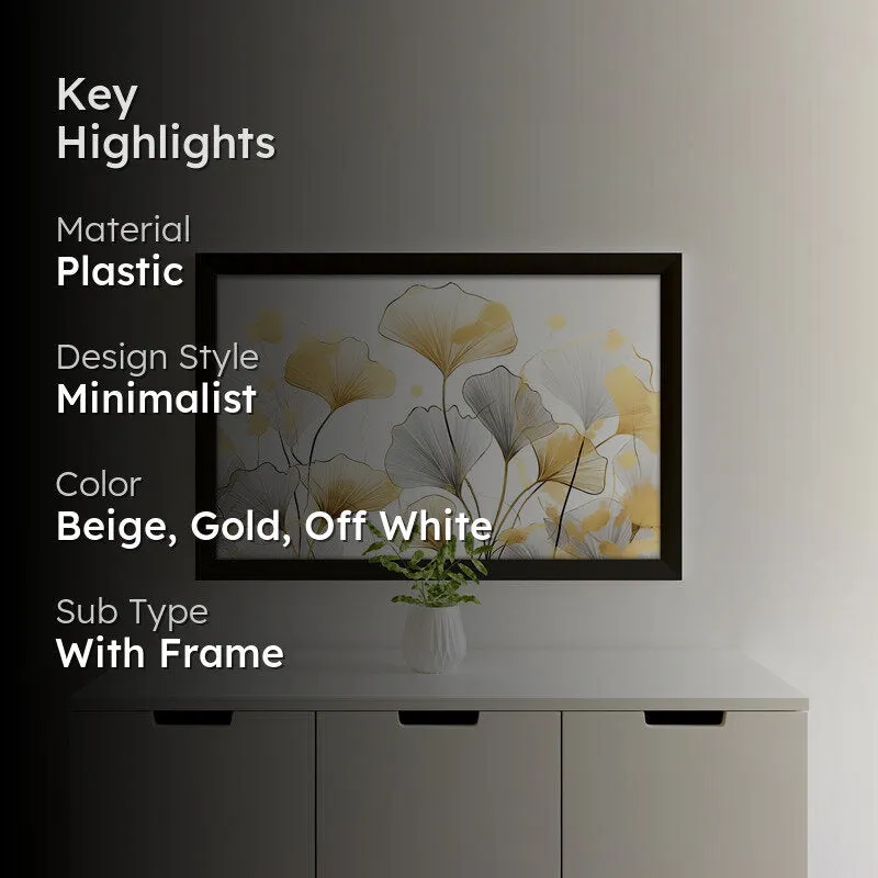 Lunaria Bloom Wall Painting media 2