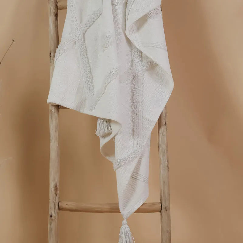 Wander Knit Cotton Throw media 4