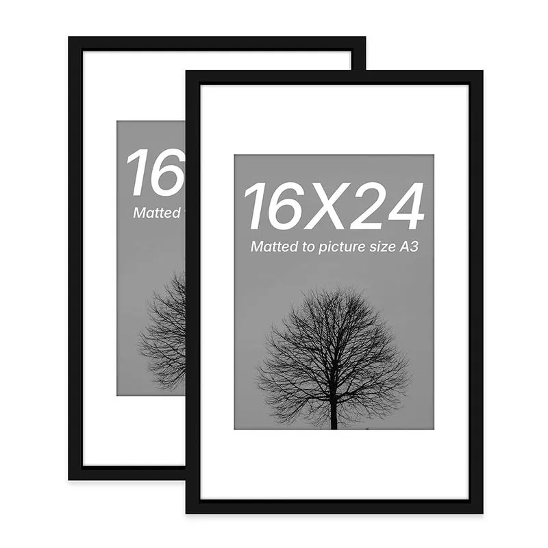 Zelena Wooden Photo Frame - Set of Two media 3