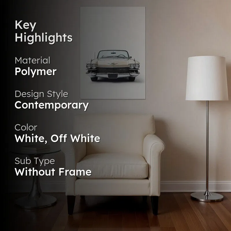 Cadillac Elegance Wall Poster - Beige media 2