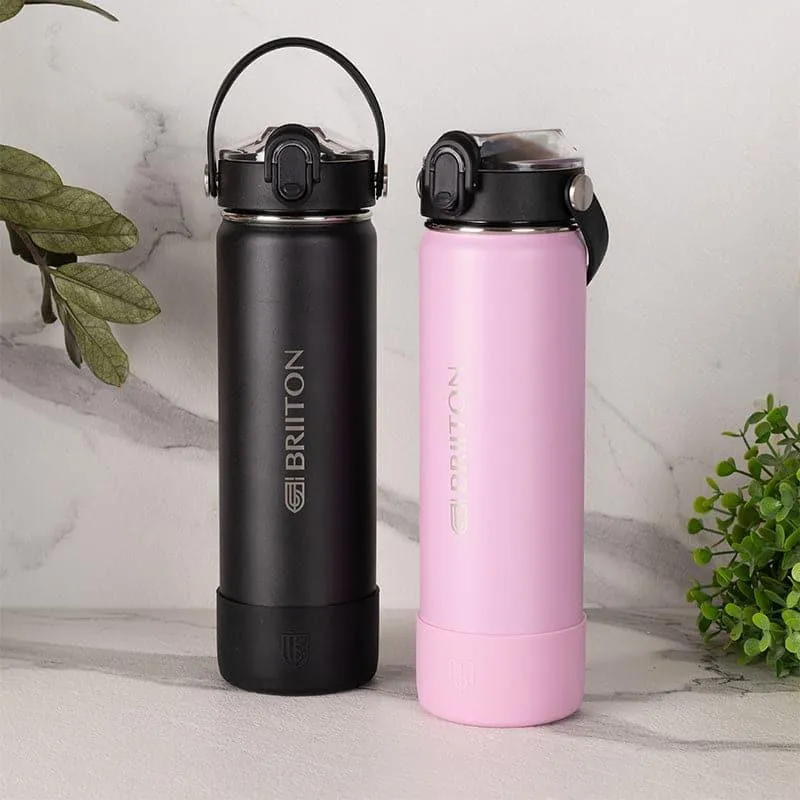 Dream Drip Bottle (Black & Pink, 750 mL Each) - Set Of Two media 1
