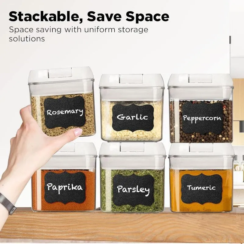 Essentio Airtight Food Storage Plastic Containers - Set of 6 media 4