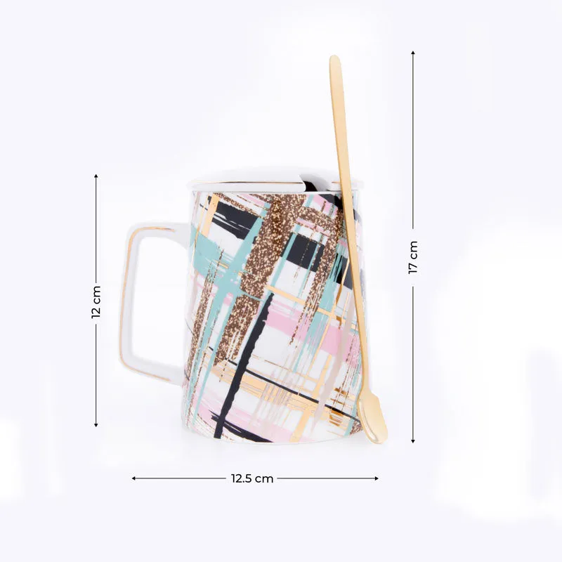 Magsa Ceramic Coffee Mug (450 mL) - Two Piece Set media 6