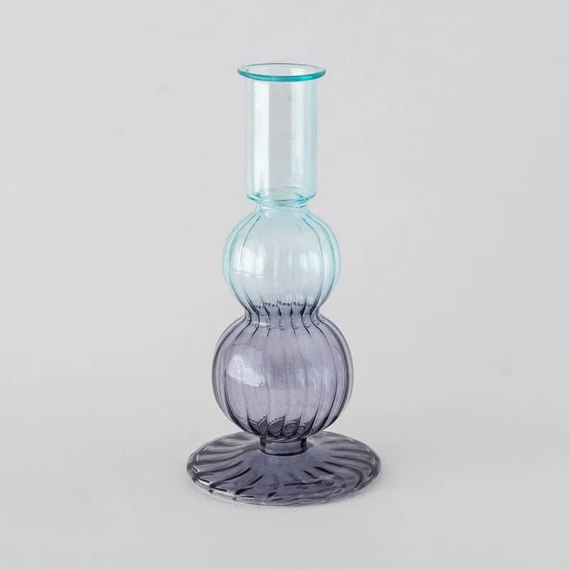 Amari Glass Candle Holders - Set of Two media 6