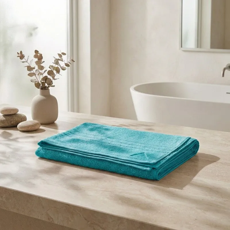 Monte Carlo Dry Nest Pure Cotton Bath Towel - Teal media 1