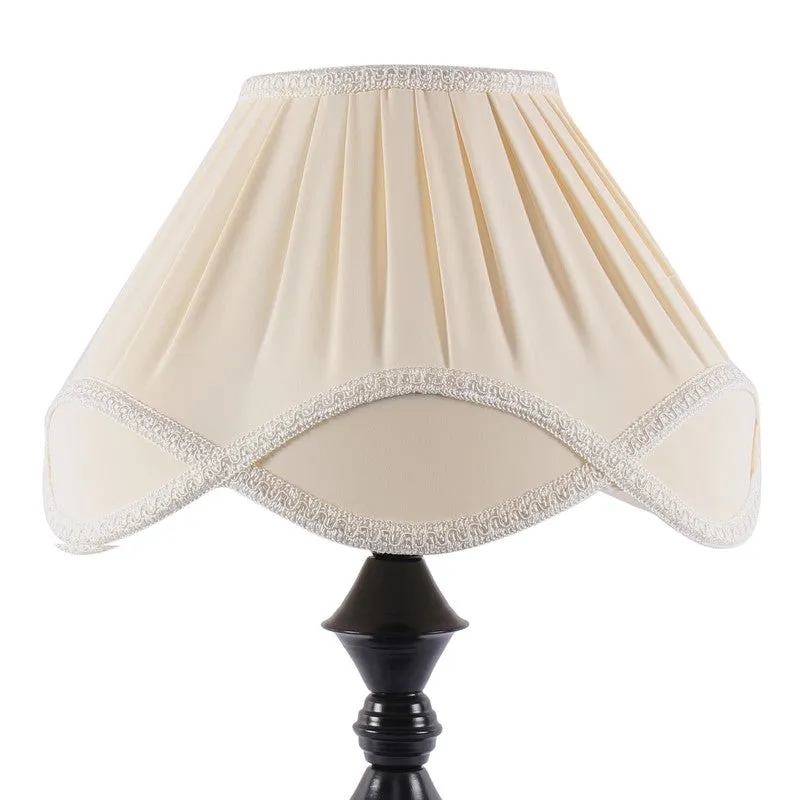 Glowsyn Cotton Table Lamp With Iron Base - Ivory media 7