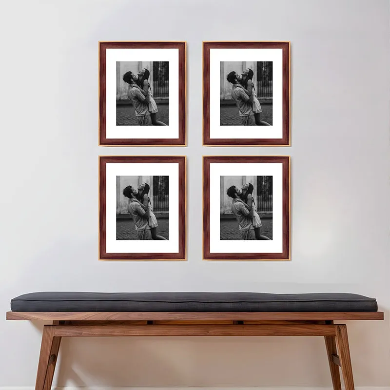 Troy Nuvo Photo Frame (Brown) - Set Of Four media 1