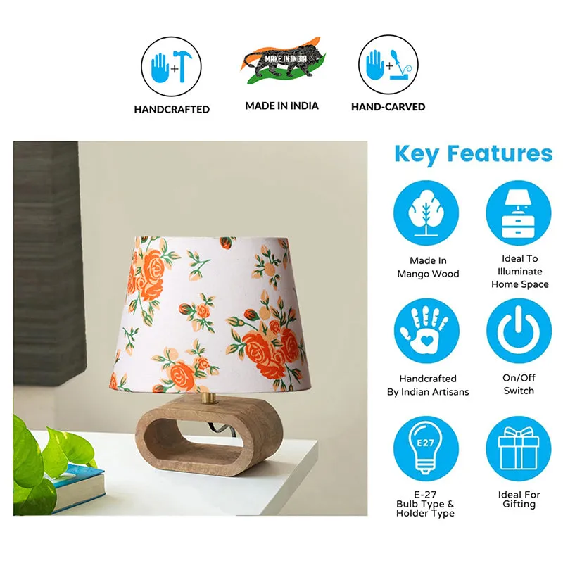 Garden Lights Wooden Table Lamp - Multicolor media 5