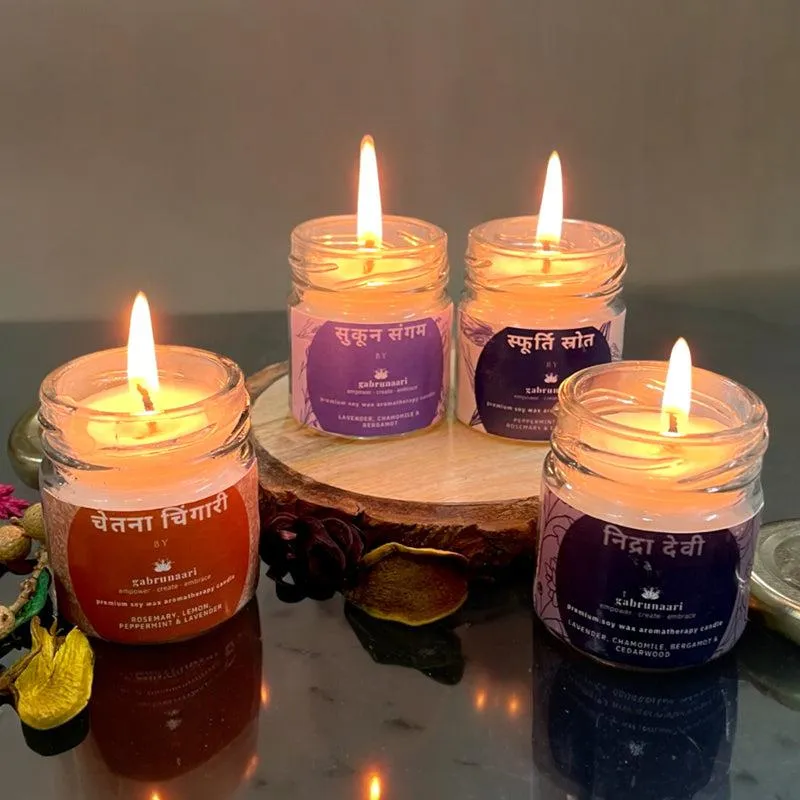Nidra Devi Lavender Scented Candle media 3