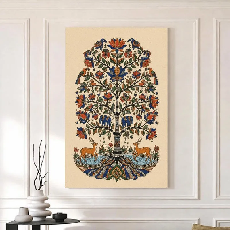 Mystic Ethnic Canvas Wall Art media 5