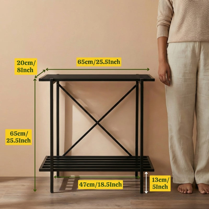 Verdex Metal Planter Stand - Black media 7