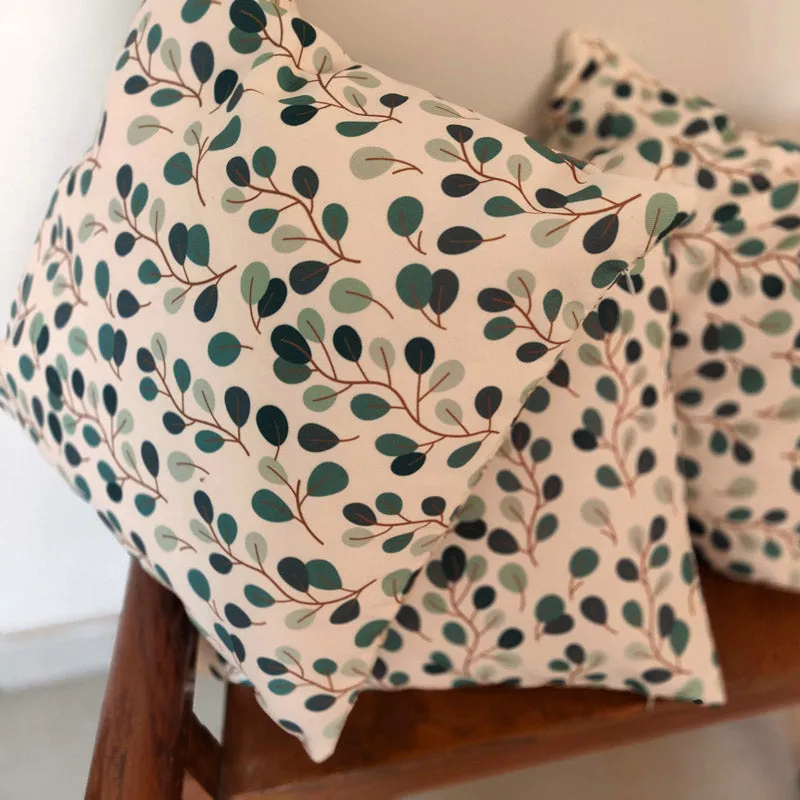 Exora Bloom Poly Canvas Cushion Cover - Set Of Five media 3