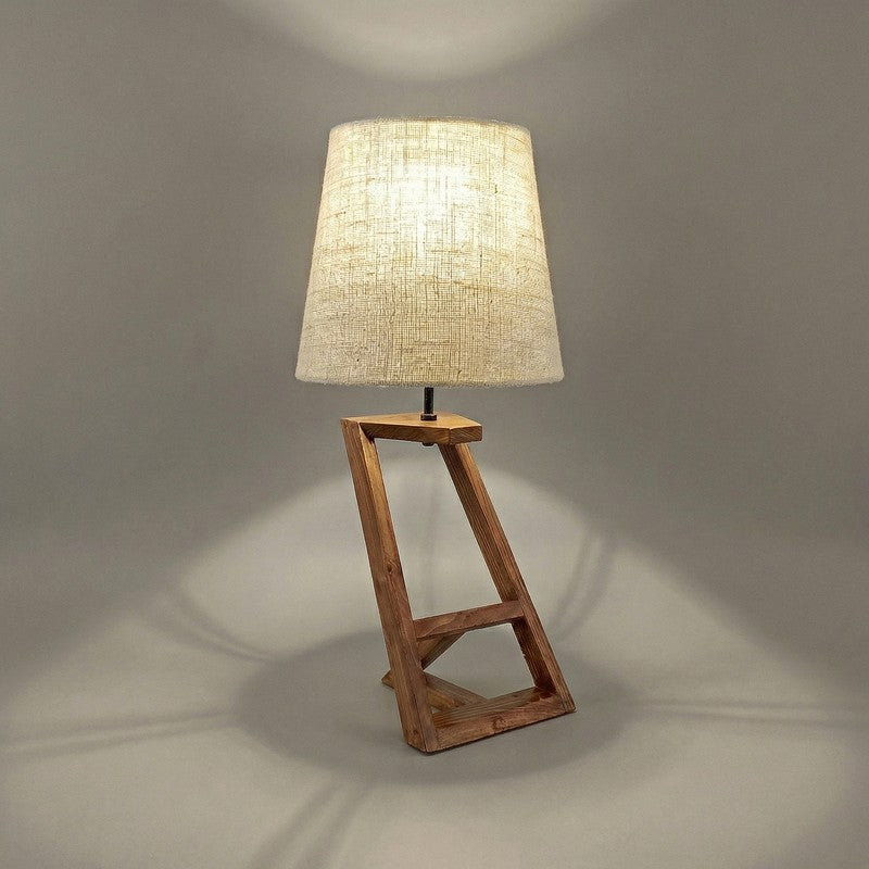 Julis Jute Table Lamp - Brown,Beige media 7