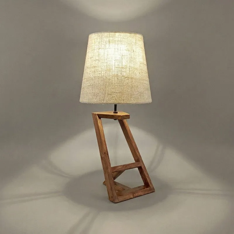 Julis Jute Table Lamp - Brown,Beige media 7