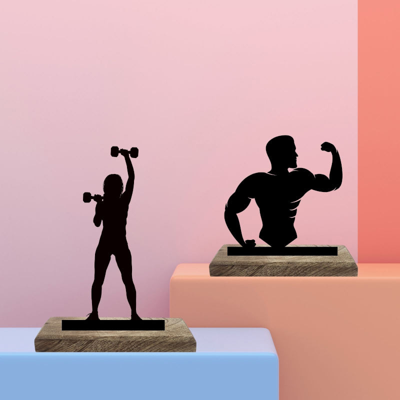 Dedication Showpiece - Set Of Two