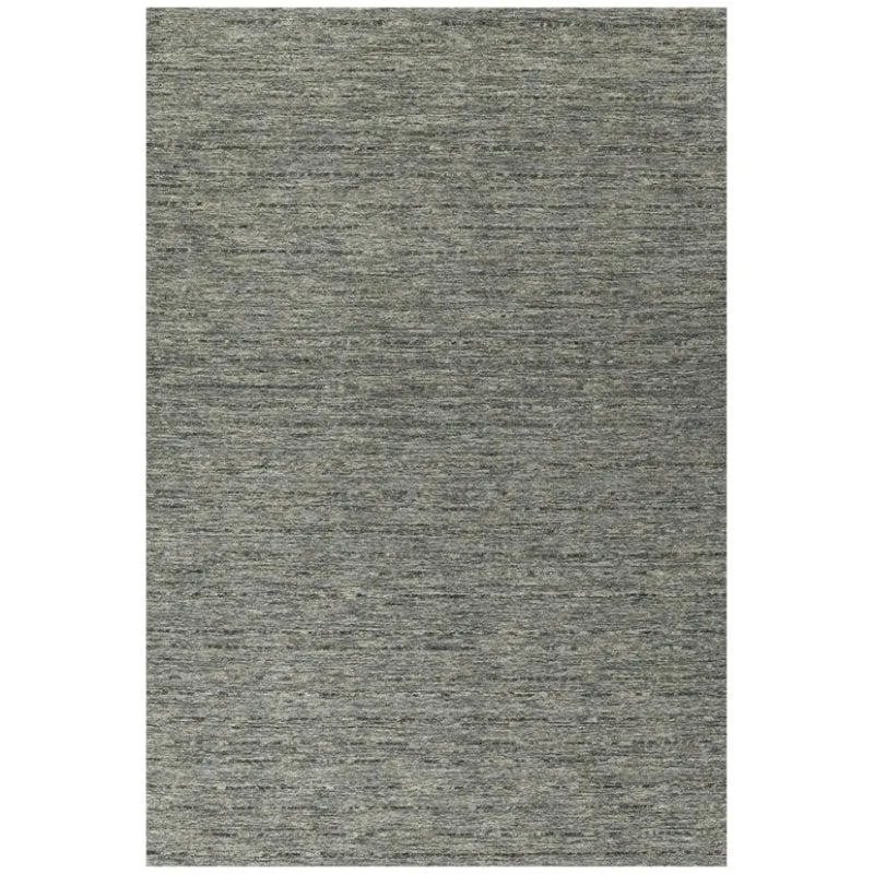 Leyla Hand Woven Wool Rug - Dark Grey media 1