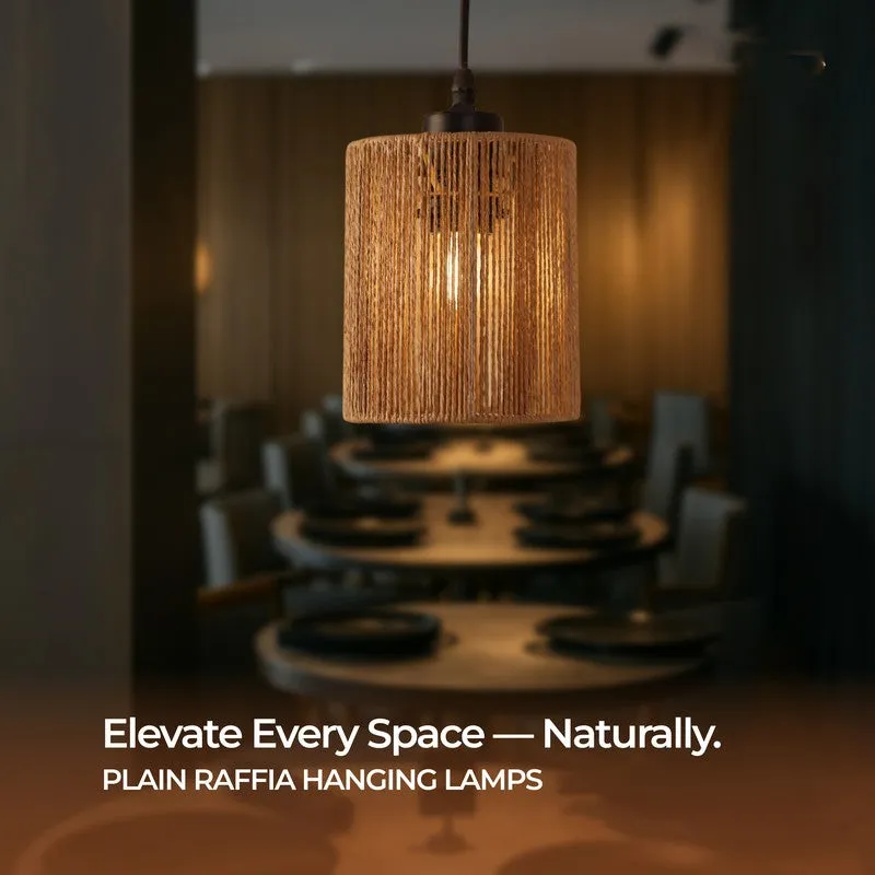Velrion Raffia Pendant Ceiling Lamp media 3