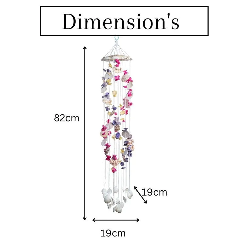 Shellbloom Sea Shell Windchime media 7