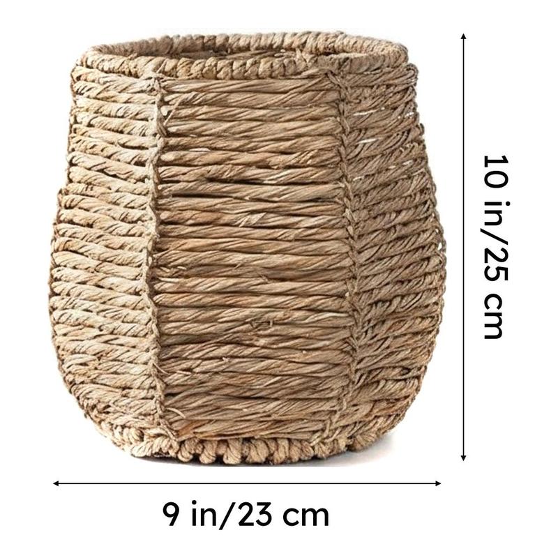 Boruna Natural Fiber Storage Basket - Brown media 6
