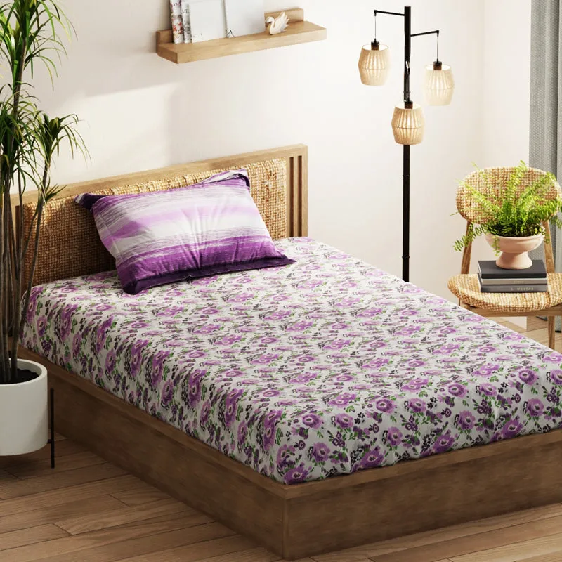 Somnio Microfiber Microfiber Bedsheet - 120 GSM media 4
