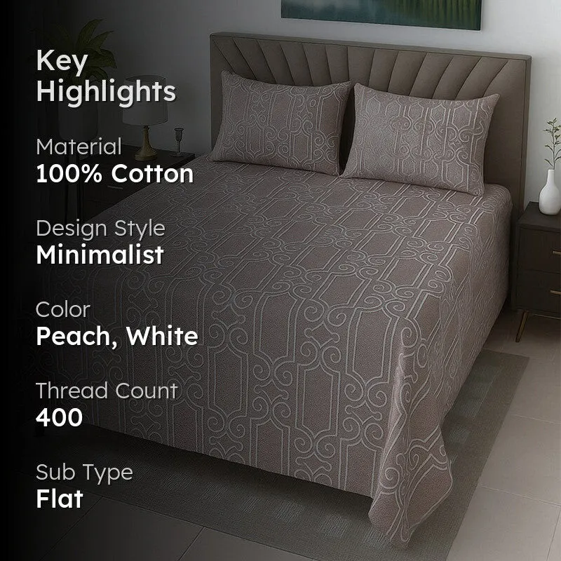 KalaVira Cotton Bedsheets - 400 TC media 2