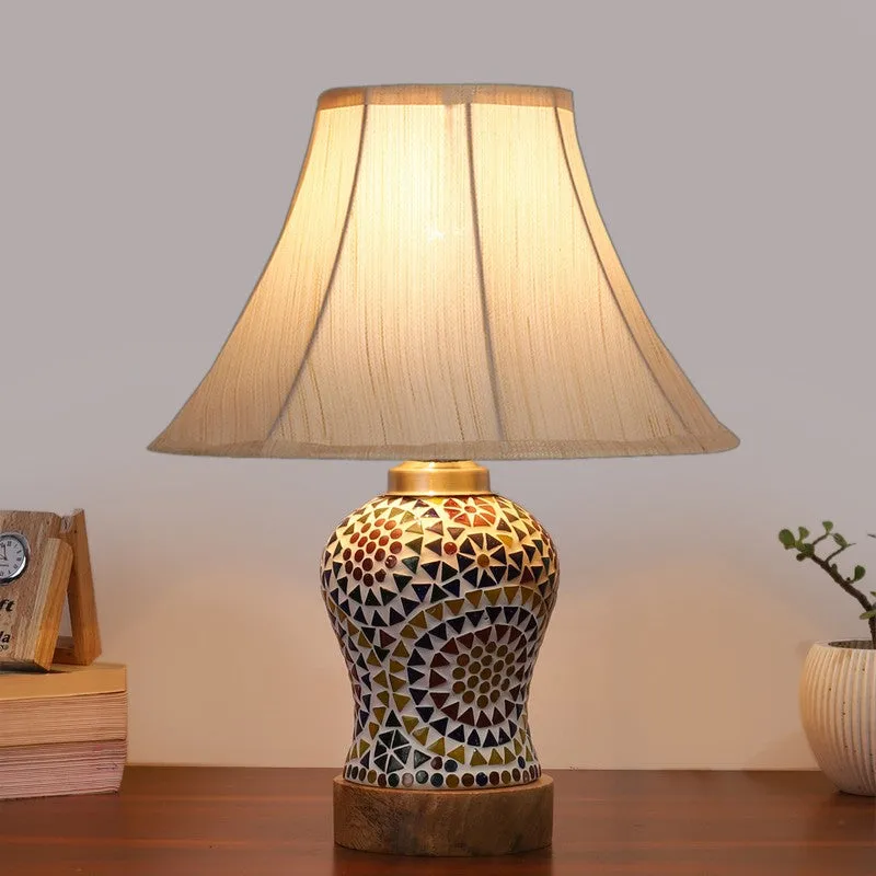 Zenira Wooden Table Lamp - Multicolor media 3