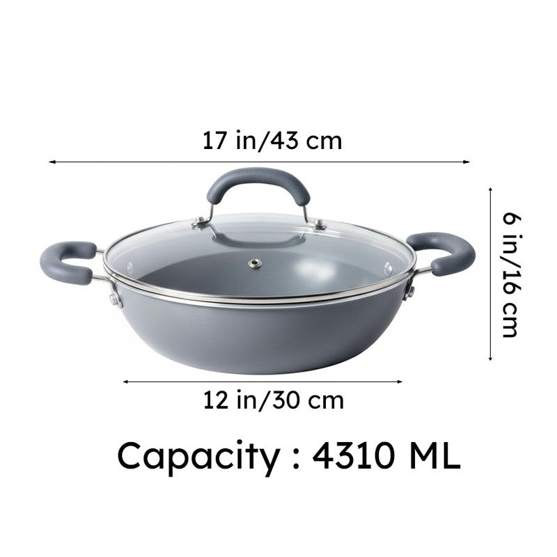 Meyer Ceramic Coated Kadhai - 4310 mL media 11
