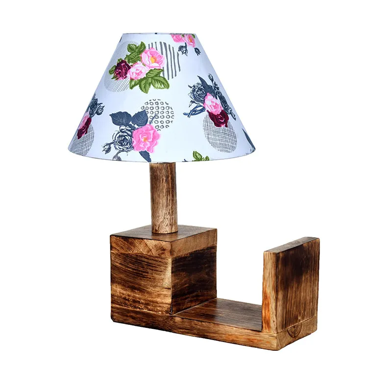 Sentry Rosa Fabric Table Lamp - Multicolor media 3