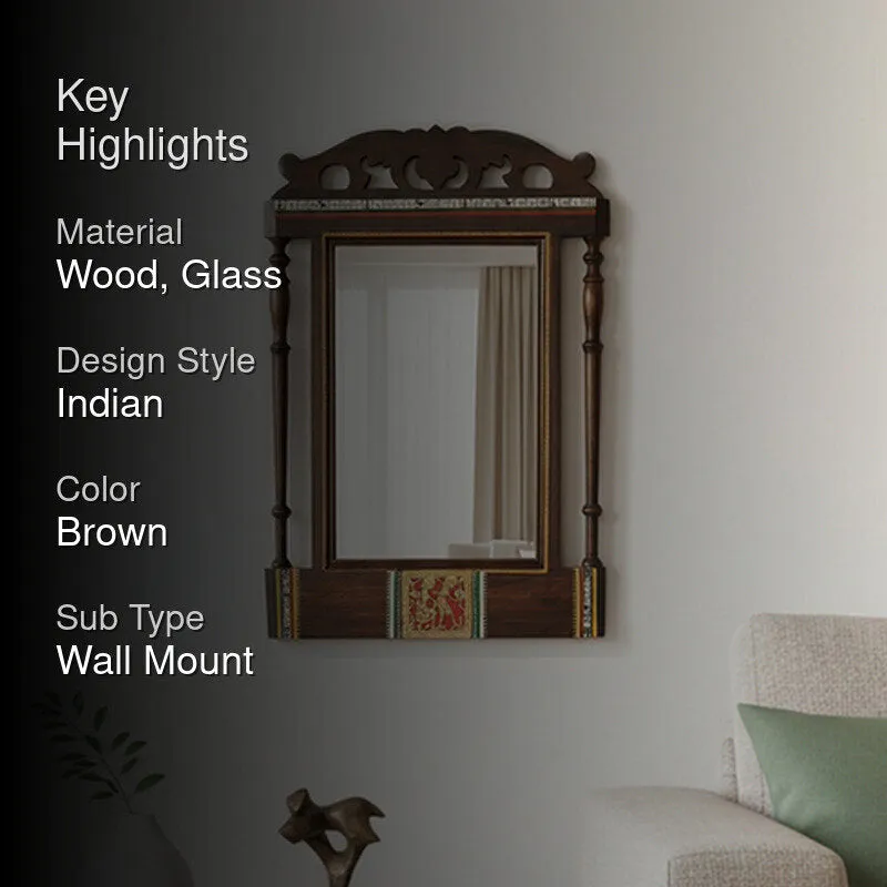 Glema Wooden Mirror media 2