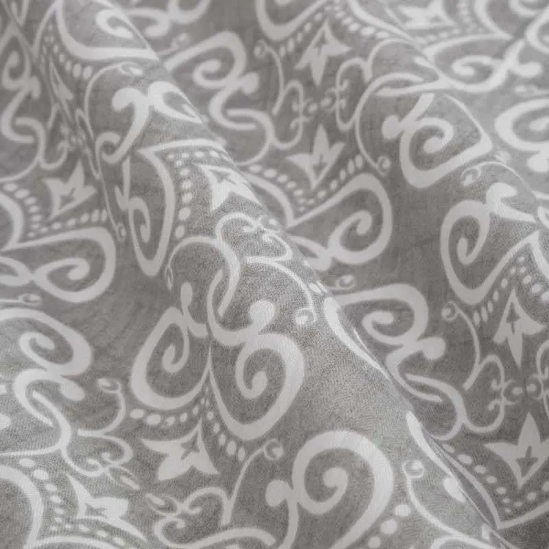 Swayam Shankuntala Diwan Set - Grey media 8