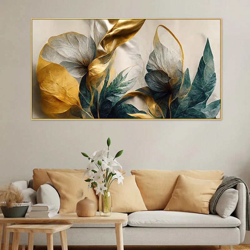 Abstract Cora Canvas Wall Painting media 1