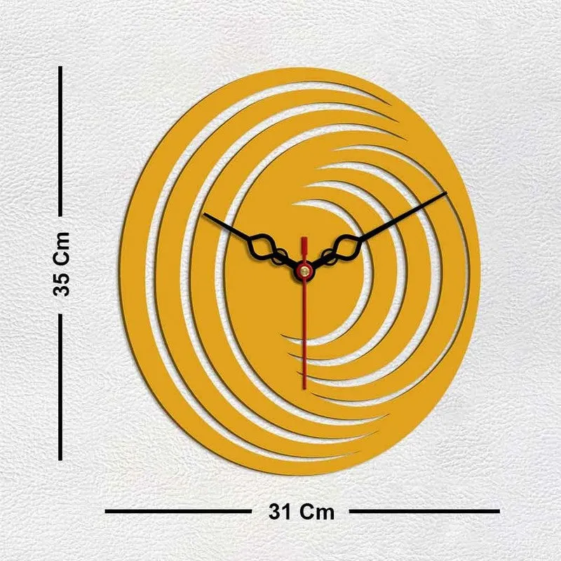 Layer Form Wooden Wall Clock media 6