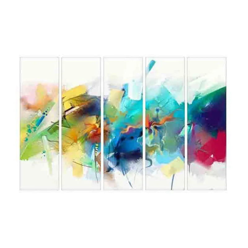 Rainbow Wall Art - Five Piece Set media 3