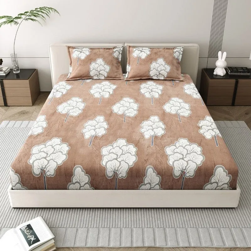 Floral Whisper Woolen Bedsheet - 150 GSM media 3