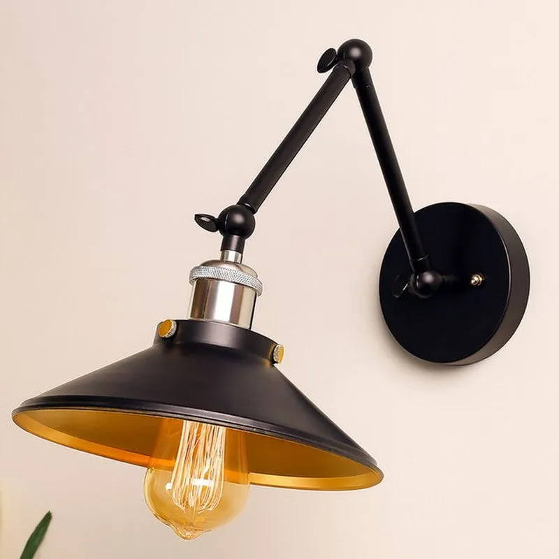 Eleni Cone Metal Wall Lamp - Silver media 3