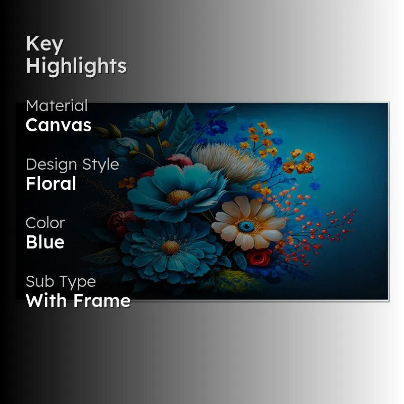 Mithiya Canvas Wall Floral Painting media 2