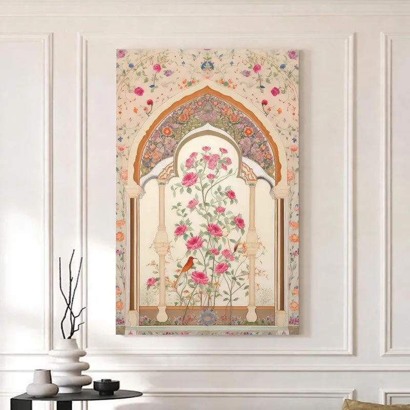 Floral Gate Canvas Wall Art media 5
