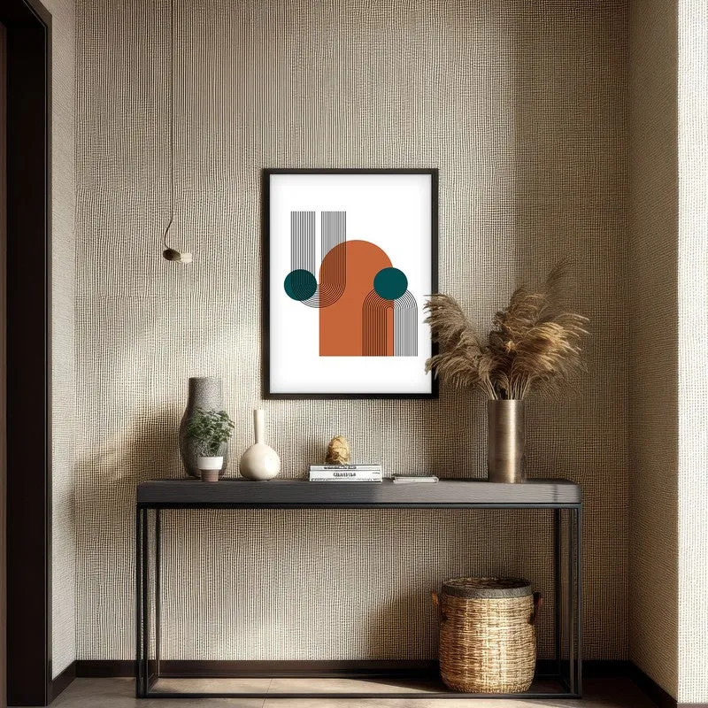 Zenith Canvas Wall Painting With Black Frame media 4