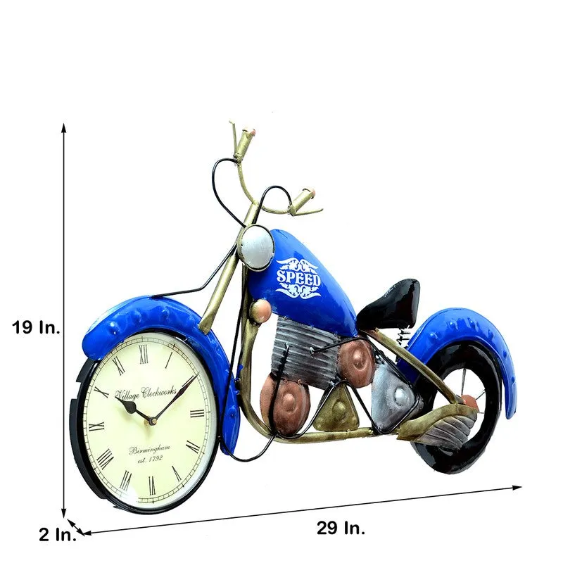 Contemporary Analog Display Metal Wall Clock media 6