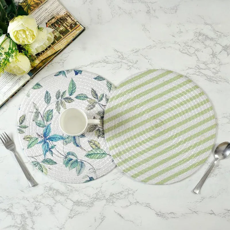 Aloe Round Placemat - Set Of Two media 1