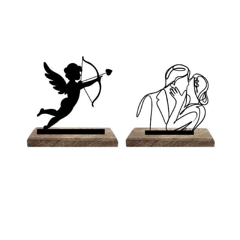 Unwavering Love Showpiece - Set Of Two media 6