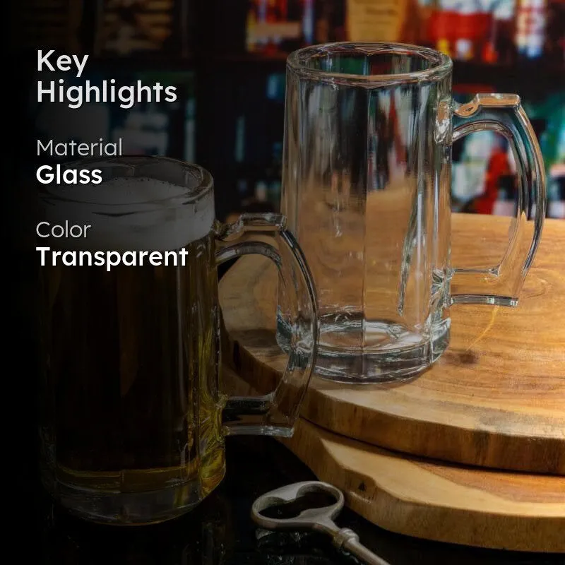 Maziah Beer Mug (230 ml ) - Set Of Two media 2
