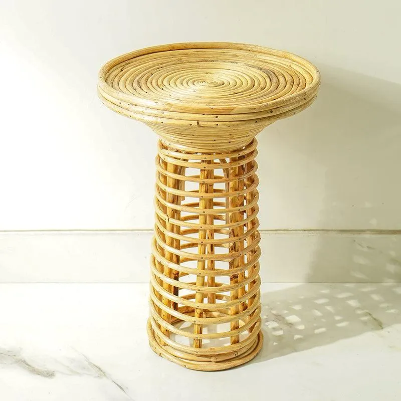Tani Rattan Accent Table media 5